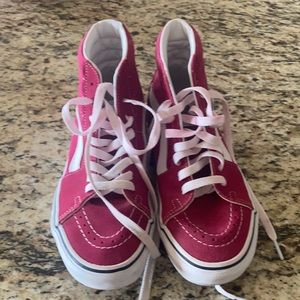 Women’s High Top Vans.